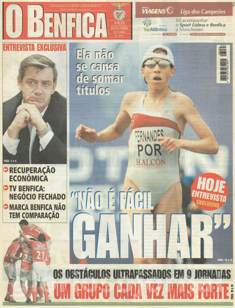 jornal o benfica 3263 2006-11-10